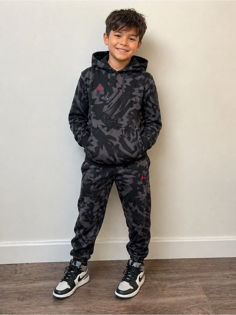 “Nike Air Jordan Youth Matching Set Hoodie Joggers Size L (12-13) Unisex”